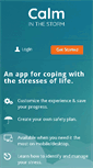 Mobile Screenshot of calminthestormapp.com